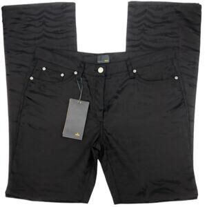 Vintage Fendi Y2K Purple Tiger Pants Flare Jeans 32